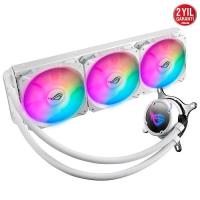 GAMEBOOSTER INFINITY 360 White Edition ARGB Fanlı 360mm 1700/AM5 Uyumlu Beyaz Sıvı Soğutma Sistemi - 1